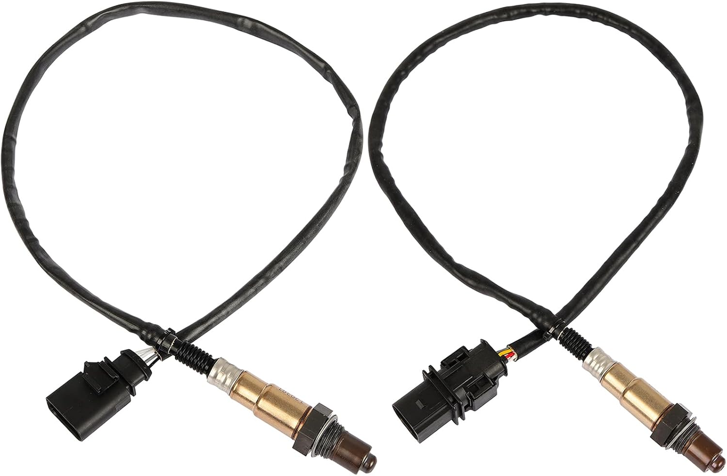 2Pcs Upstream and Downstream O2 Oxygen Sensor for VW 2012-2014 Beetle Passat,2010-2014 for Golf,2008-2014 for Jetta,2006-2009 for Rabbit 2.5L Only for CBTA or CBUA Engine 234-5102 234-4754