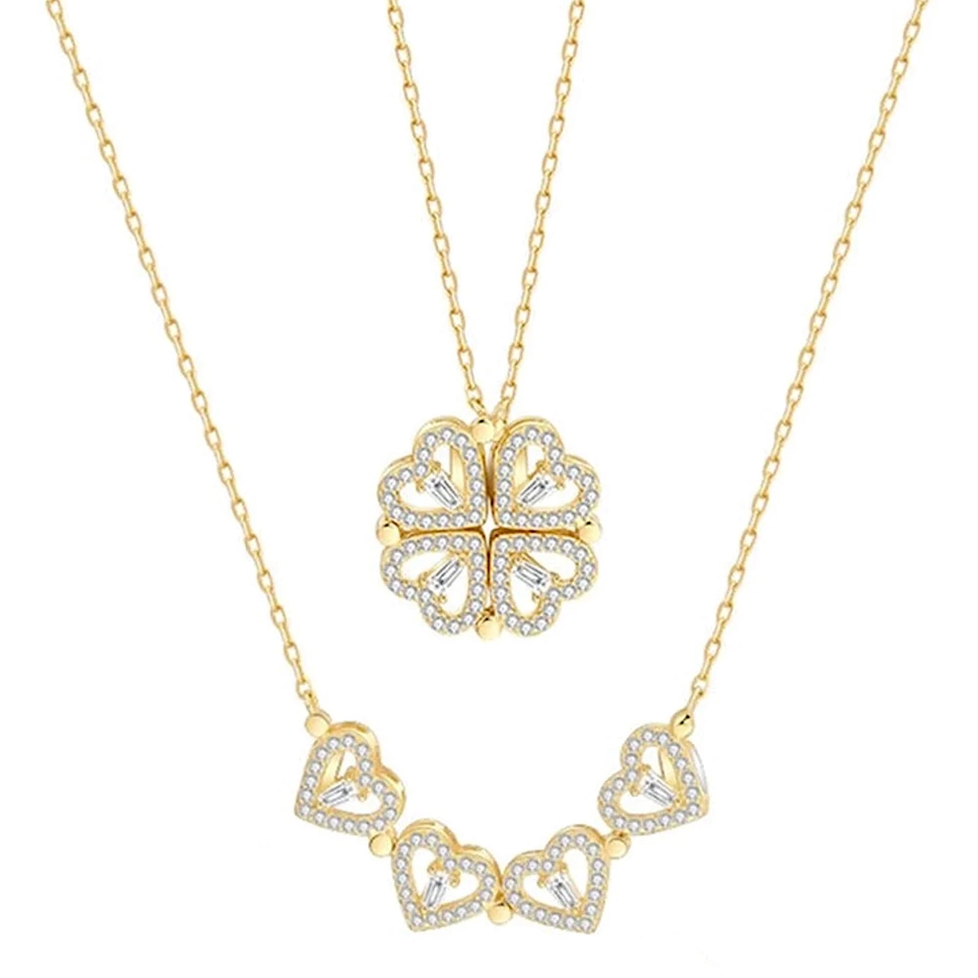 See full amazon price history chart for SALVE Fashion Heart Magnetic Pendant for Women & Girls | Anti-Tarnish | Clover Necklace | Neck Chain | Locket | Fancy & Stylish | Birthday Gift | Accessories for Everyday Wear (Gold) SALVE Fashion Heart Magnetic Pendant for Women & Girls | Anti-Tarnish | Clover Necklace | Neck Chain | Locket | Fancy & Stylish | Birthday Gift | Accessories for Everyday Wear (Gold) (B0BT824R9Y) Amazon Price History, Amazon Price Tracker