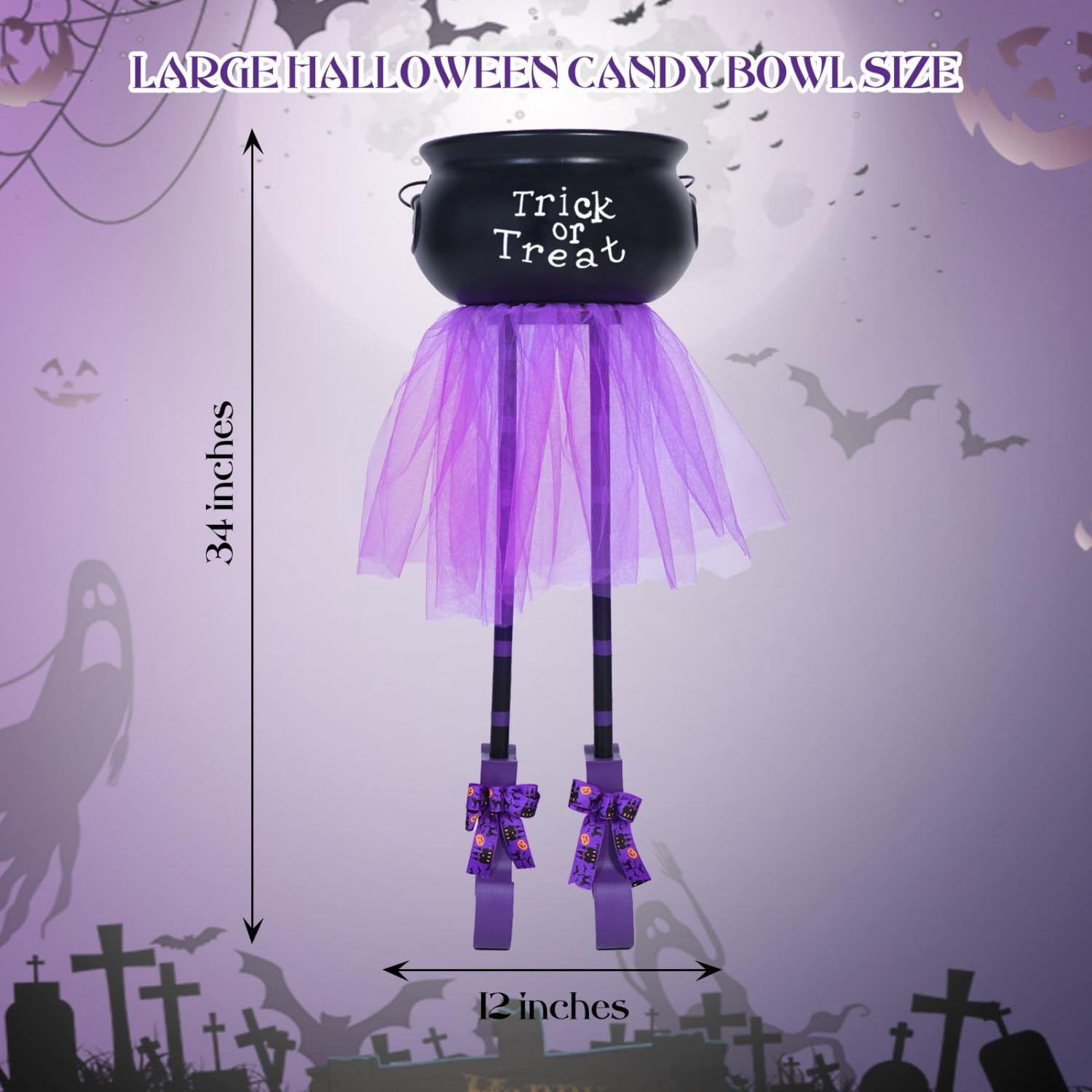 Amazon.com: JETEHO Halloween Decorations Outdoor Witches Legs