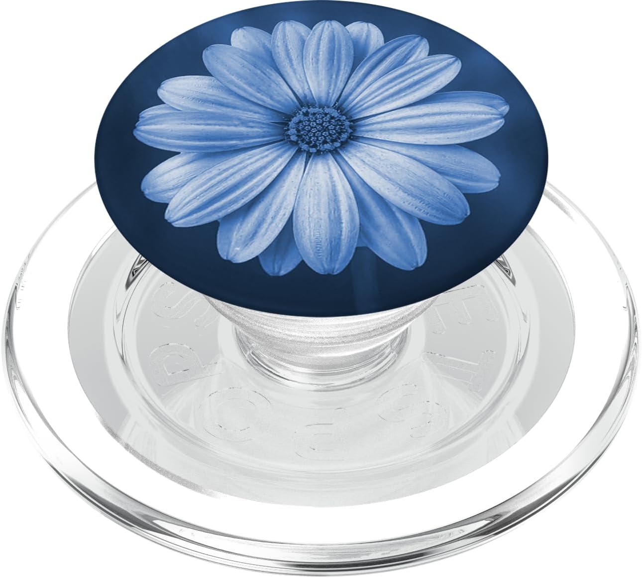 Blue Flower Daisy Life Nature Peace Wisdom Gift PopSockets Grip and Stand for Phones and Tablets PopSockets PopGrip for MagSafe