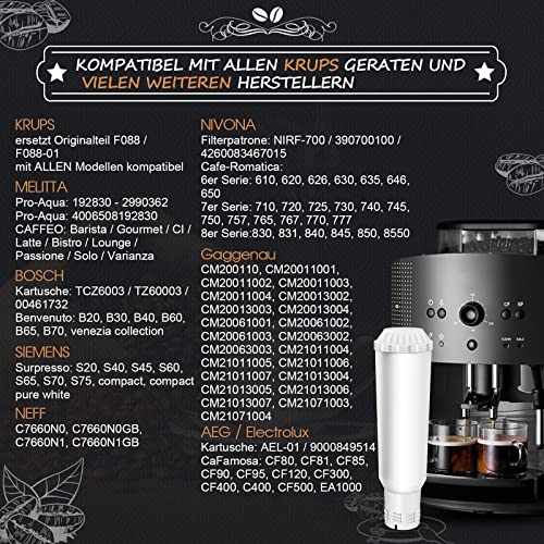 Filtro dell'acqua per Krups F088 Claris Aqua