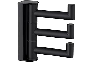 304 Stainless Steel Angle Simple Swivel Towel Hook