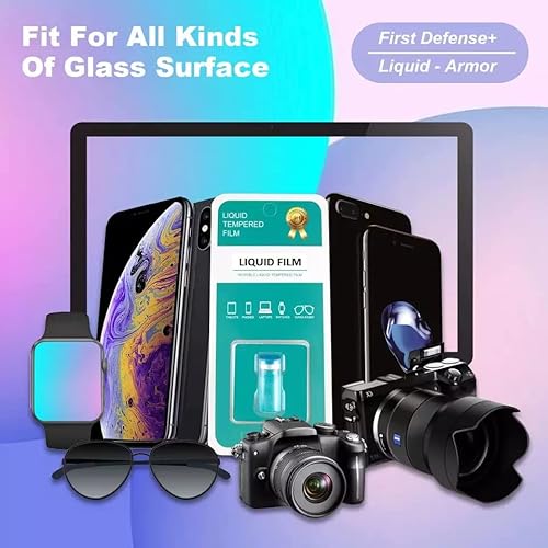 Liquid Screen Protector, Anti-Microbial, 9H Nano Technology Coating For Mobile Smartphones, Tablets And Smart Watches #TOP2