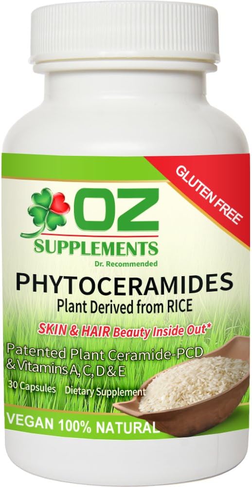 PHYTOCERAMIDES 350MG PLANT DERIVED CAPSULES- Pack of 2
