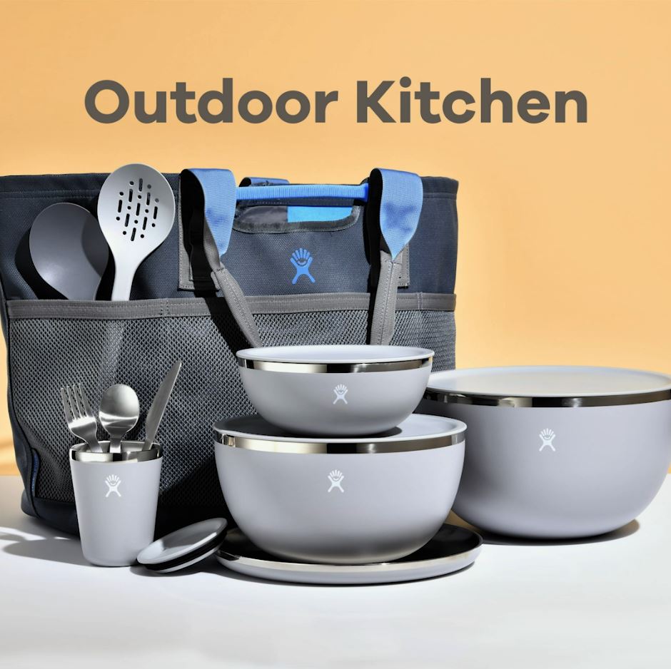 HYDRO FLASK - 2,84L (3 Qt) Outdoor Serving Bowl with Press-In Lid