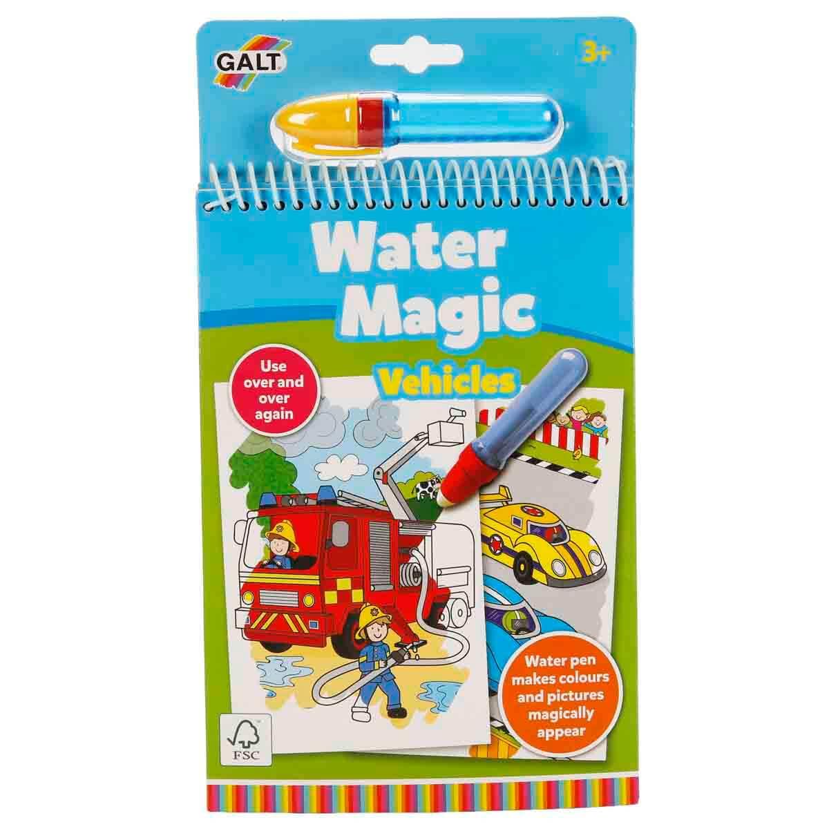 Galt Water Magic Vehicles Suyla Boyama Kitabı (1004933)
