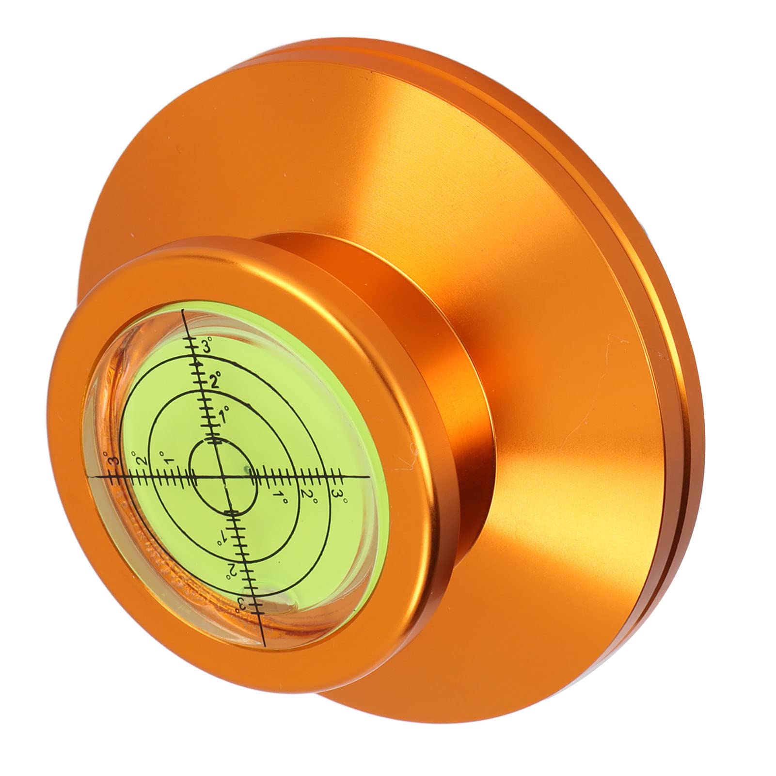 Détection de Niveau à Bulle Platine Vinyle LP Disque Stabilisateur de Poids pour équilibrage des Vibrations (Gold)