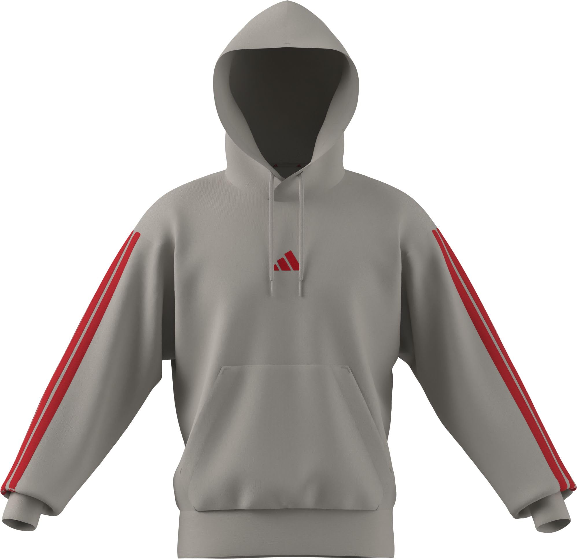 adidas Herren Essential Three Stripes French Terry Hoodie Kapuzenpullover (1er Pack)