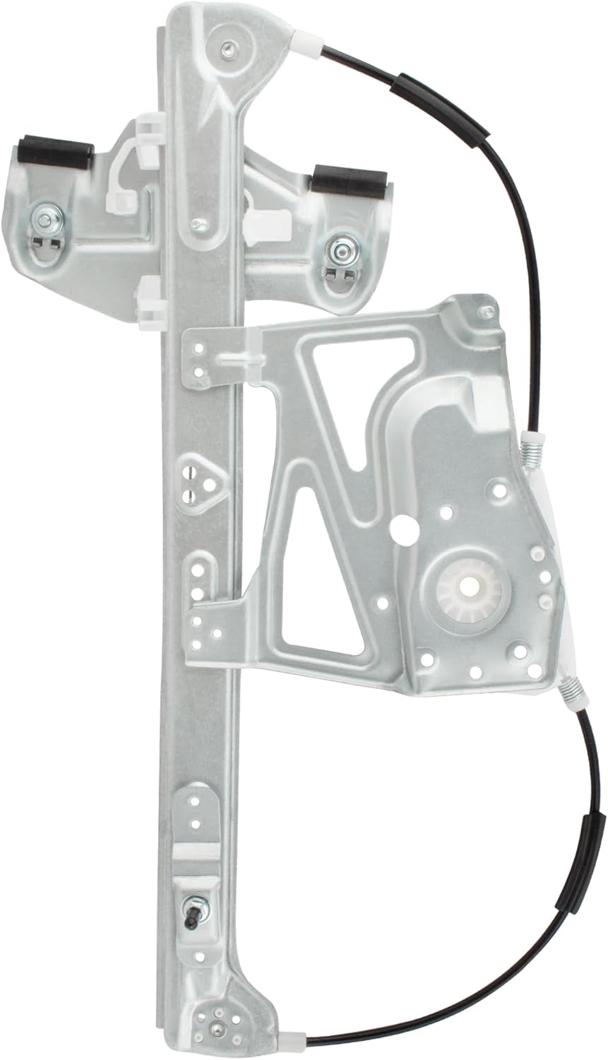 740-520 Front Left Driver Side Power Window Regulator Fit For Cadillac DeVille 2000 2001 2002 2003 2004 2005 4.6L Replace# 11R299, 17801304, 25714290, 25737256
