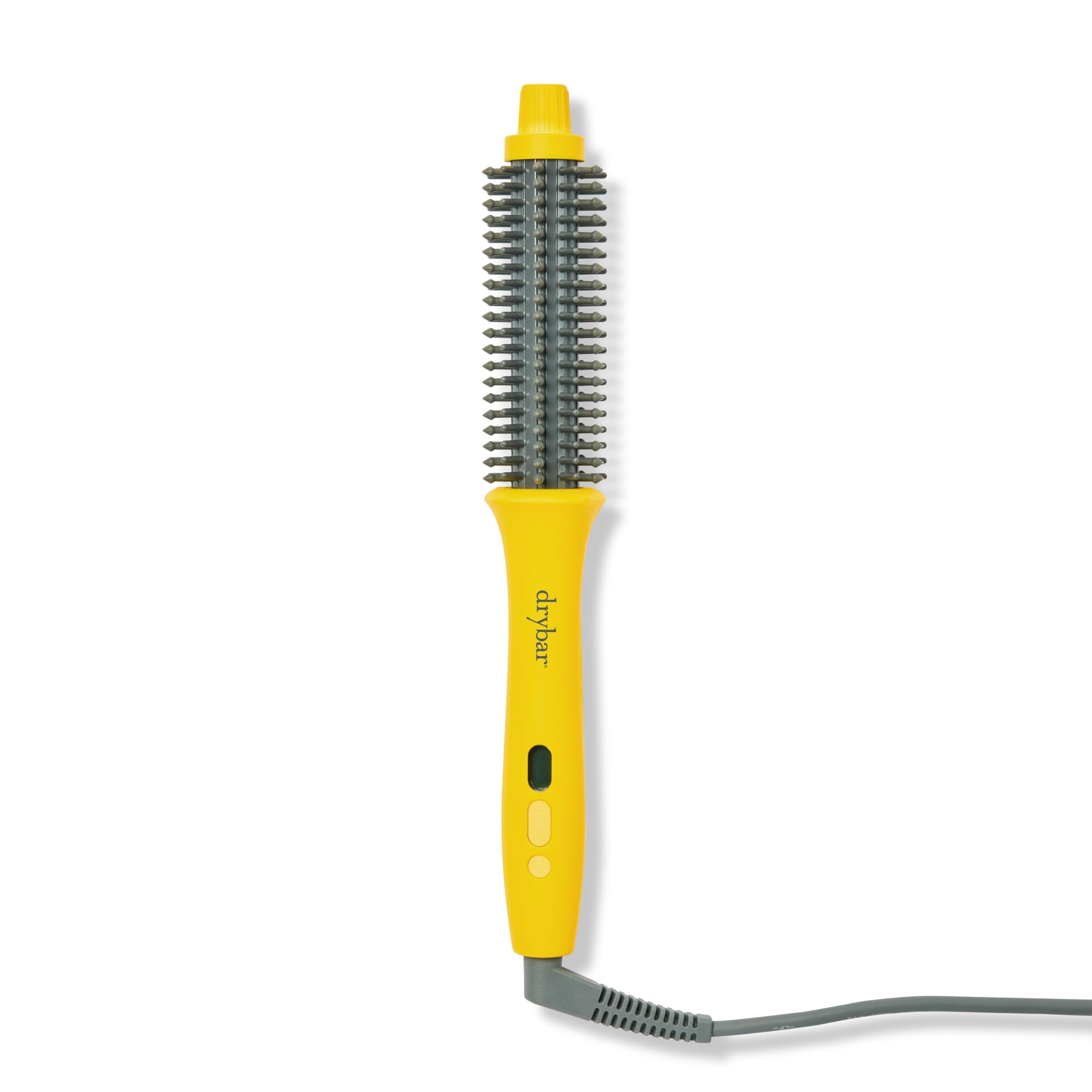 Drybar The Curl Party Heated Curling Round Brush – Salon Curling Wand with Long-Lasting, Shiny Results