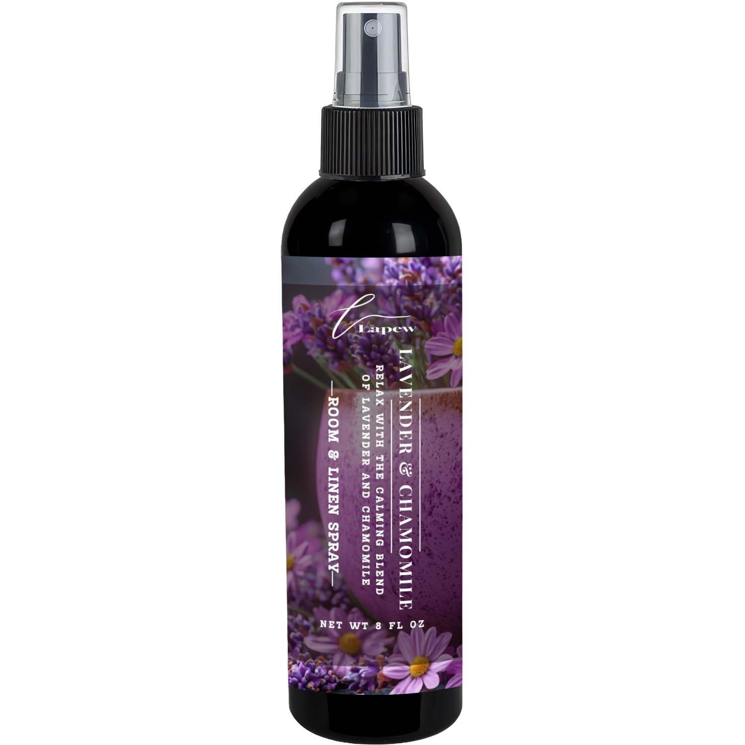 Lapew Room & Linen Spray | Fragrance Mist for Home, Car & Office | Fabric & Air Freshener | Neutralizing Mist | Made in USA | Lavender & Chamomile