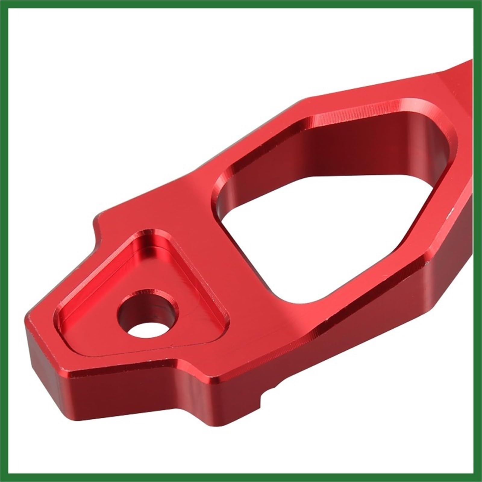 Wspornik Mocowania Silnika Uchwyt mocujący akumulator samochodowy EK EG aluminiowy klips Tiy do zestawu 140 mm/190 mm(Short Red)
