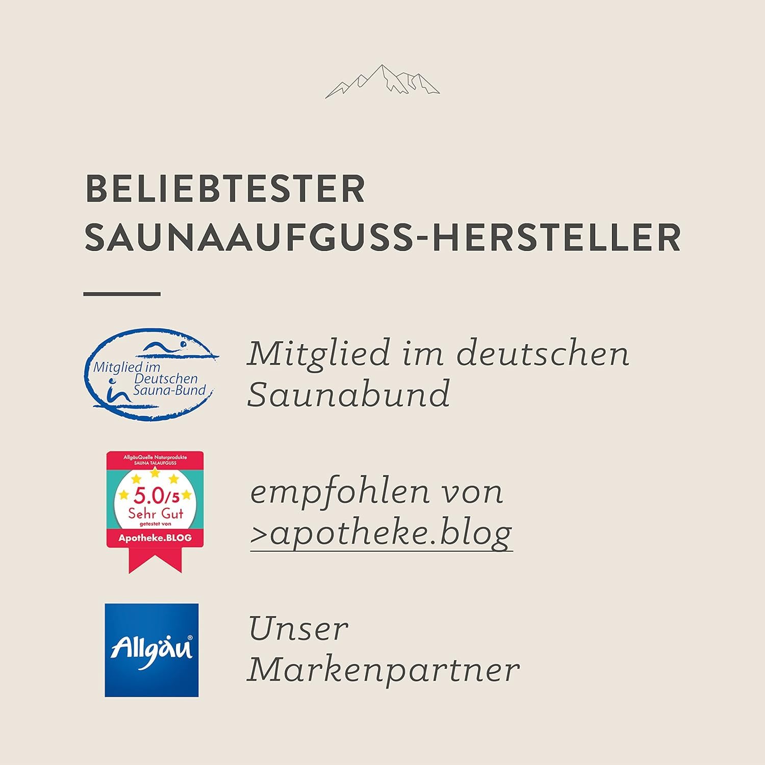 AllgäuQuelle® Saunaaufguss mit 100% Bio Öle Erfrischung (100 ml (2er Pack))