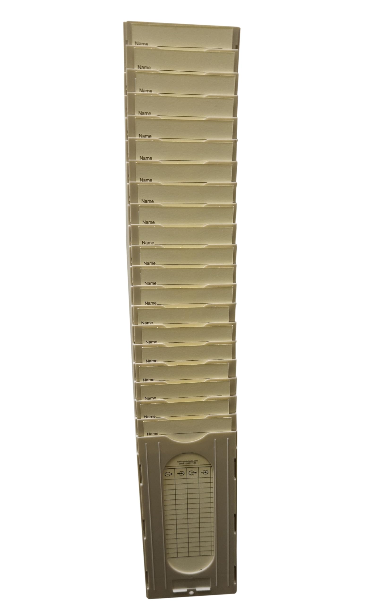 Orologio per timbri QC500ED. Timbracartellini presenze dipendenti - Il pacchetto include carte di timbro e un telaio per le piccole imprese