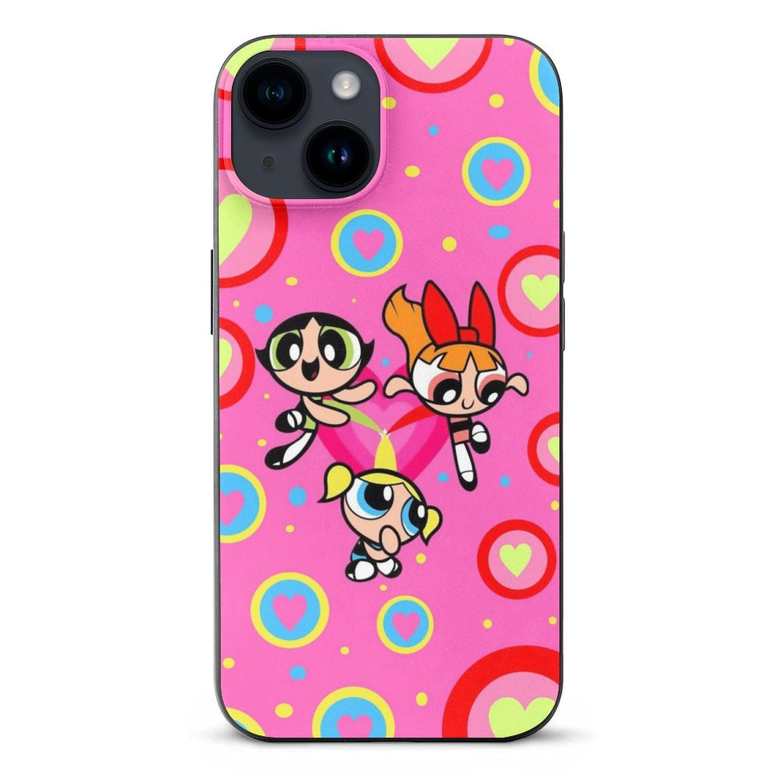 Amazon.co.jp: パワーパフガールズ iPhone14ケース TPU スマホケース