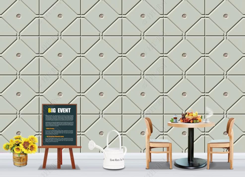 Papier peint intissé effet cuir pour rénover un grand mur de salon ou chambre
