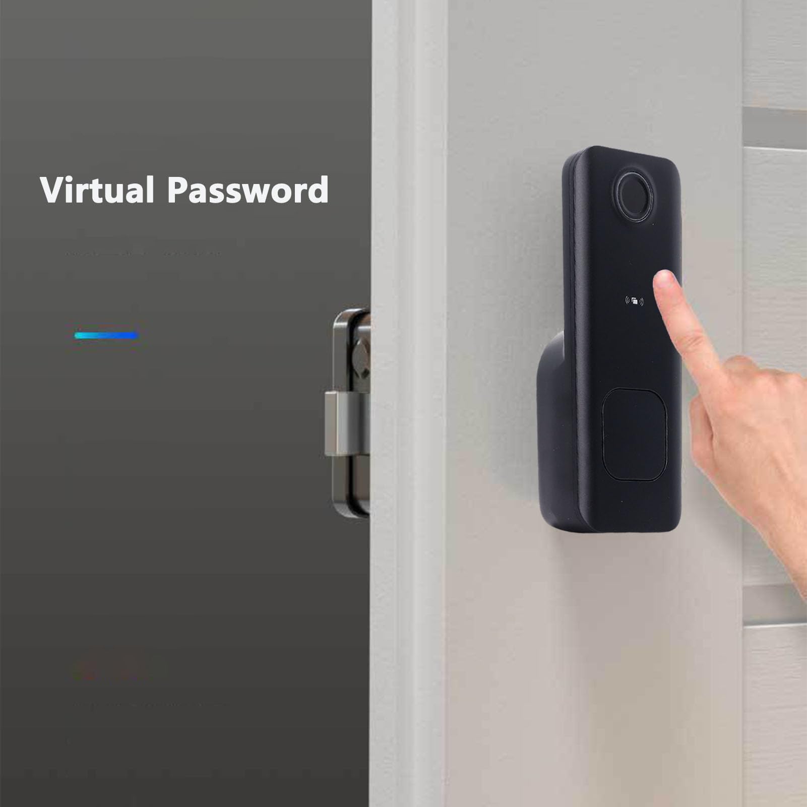 Cerradura de Puerta Inteligente Bluetooth, Cerradura sin Llave
