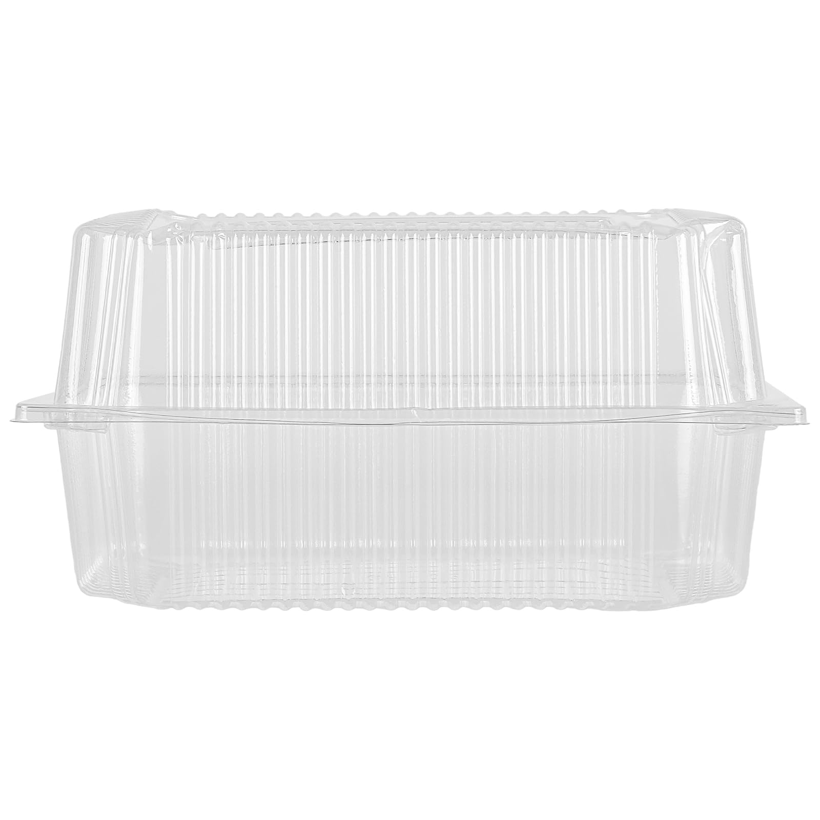 KEILEOHO Przezroczyste pude?ka na babeczki, 150 sztuk, 18,5 x 12 x 9,5 cm, tworzywo sztuczne PET