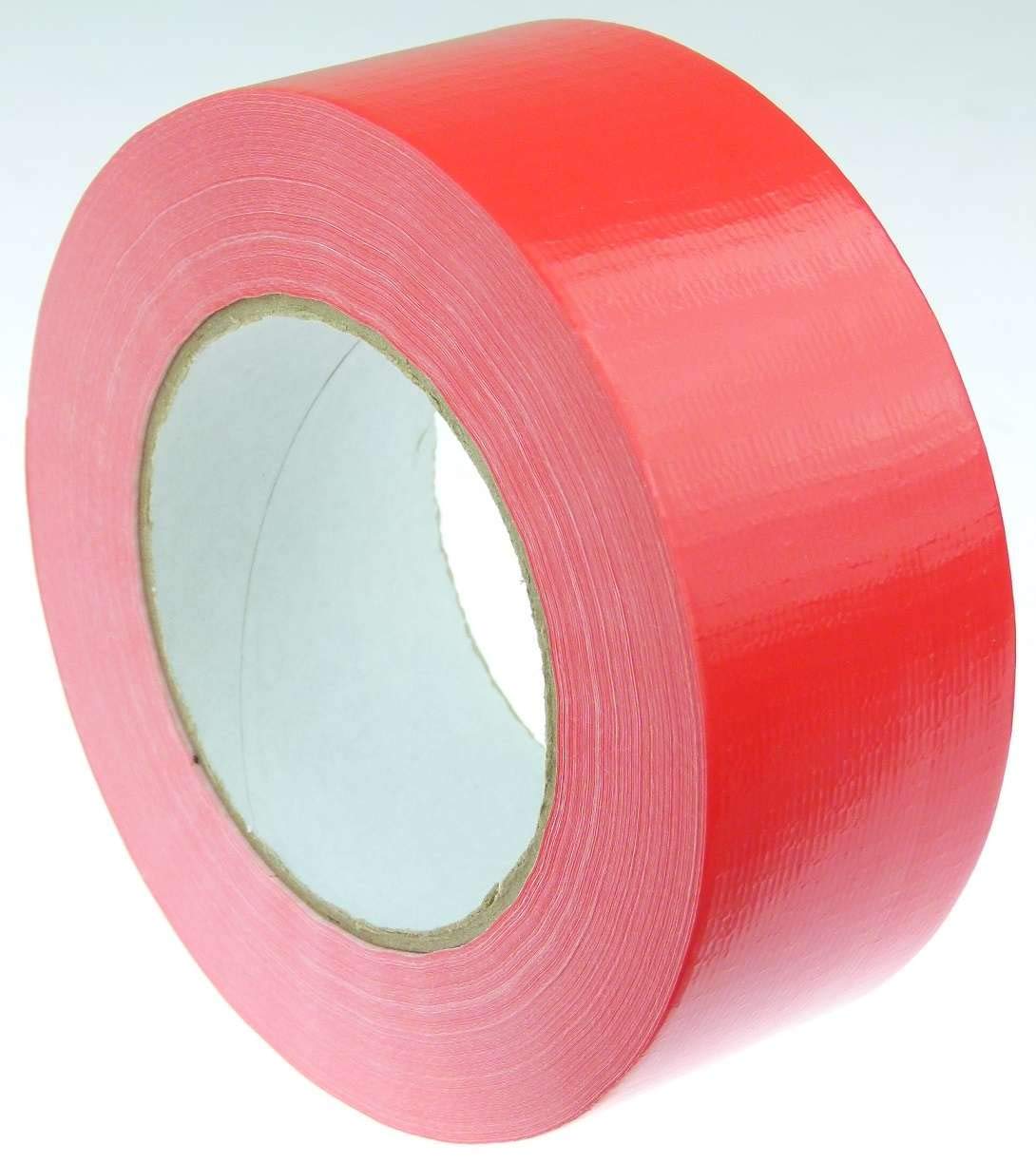 24 Rollen Gewebeband 50 m x 48 mm ROT - Panzerband Steinband Gaffa Tape Reparaturband