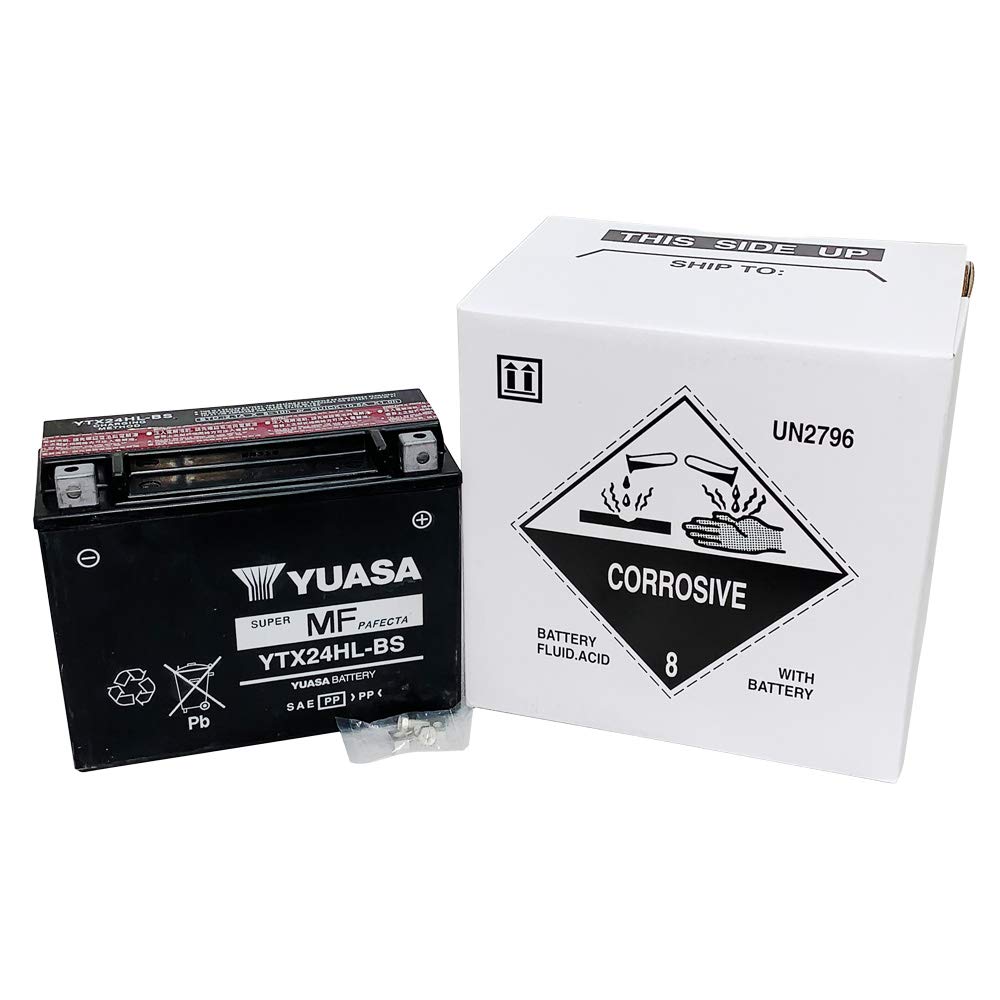 Amazon | 台湾 YUASA ユアサ YTX24HL-BS 互換 Y50-N18L-A3 66010-82B