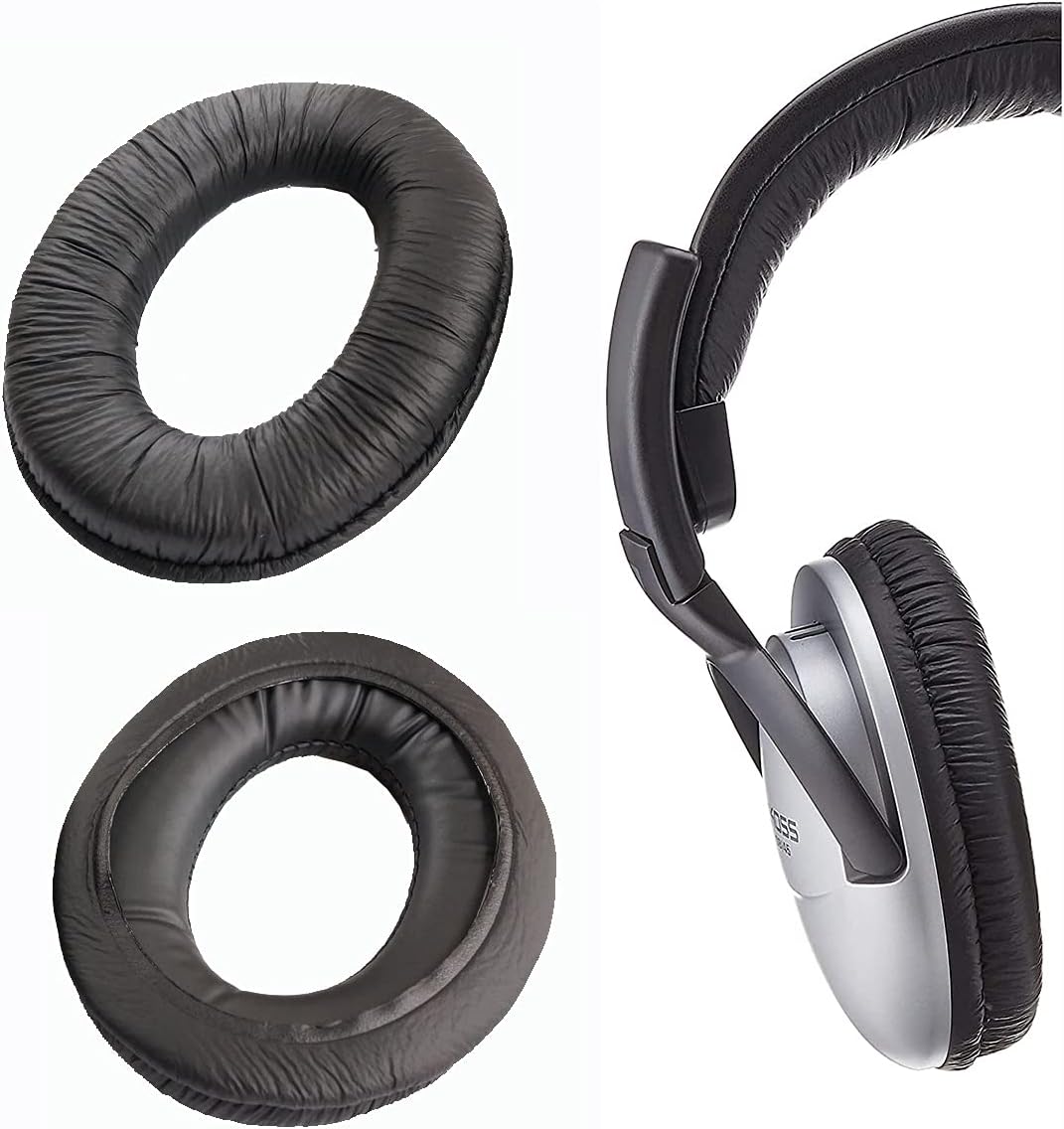 V-MOTAEarpads Compatible with Koss UR29 SB45 SB49 PRO3AA UR40 TD85 SB45-USB Headphones,Replacement Leather Cushions Repair Parts (1 Pair)