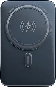 Geonav Power Bank, Carregador Portátil Universal por Indução 10.000mAh, Carregamento rápido*, Suporte Dobrável, Compatível com MagSafe®, PB10MAGSG, Cinza
