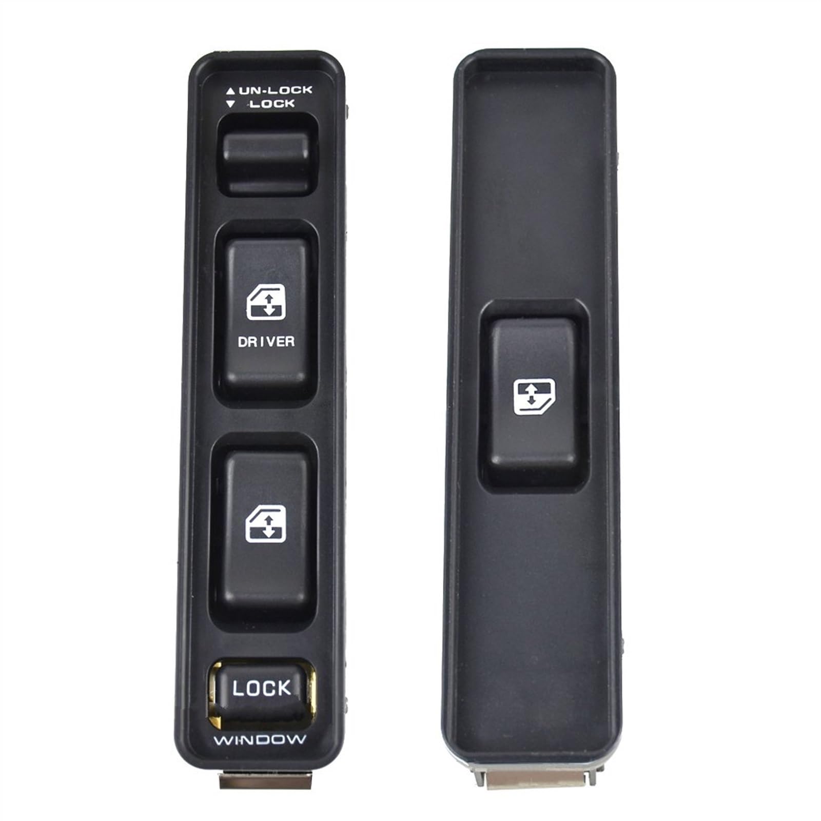 Interruttore di controllo del sollevatore elettric Interruttore alzacristalli elettrico per auto per Suzuki per Vitara 1992-1998 Pulsante interruttore sinistro destro(Set)
