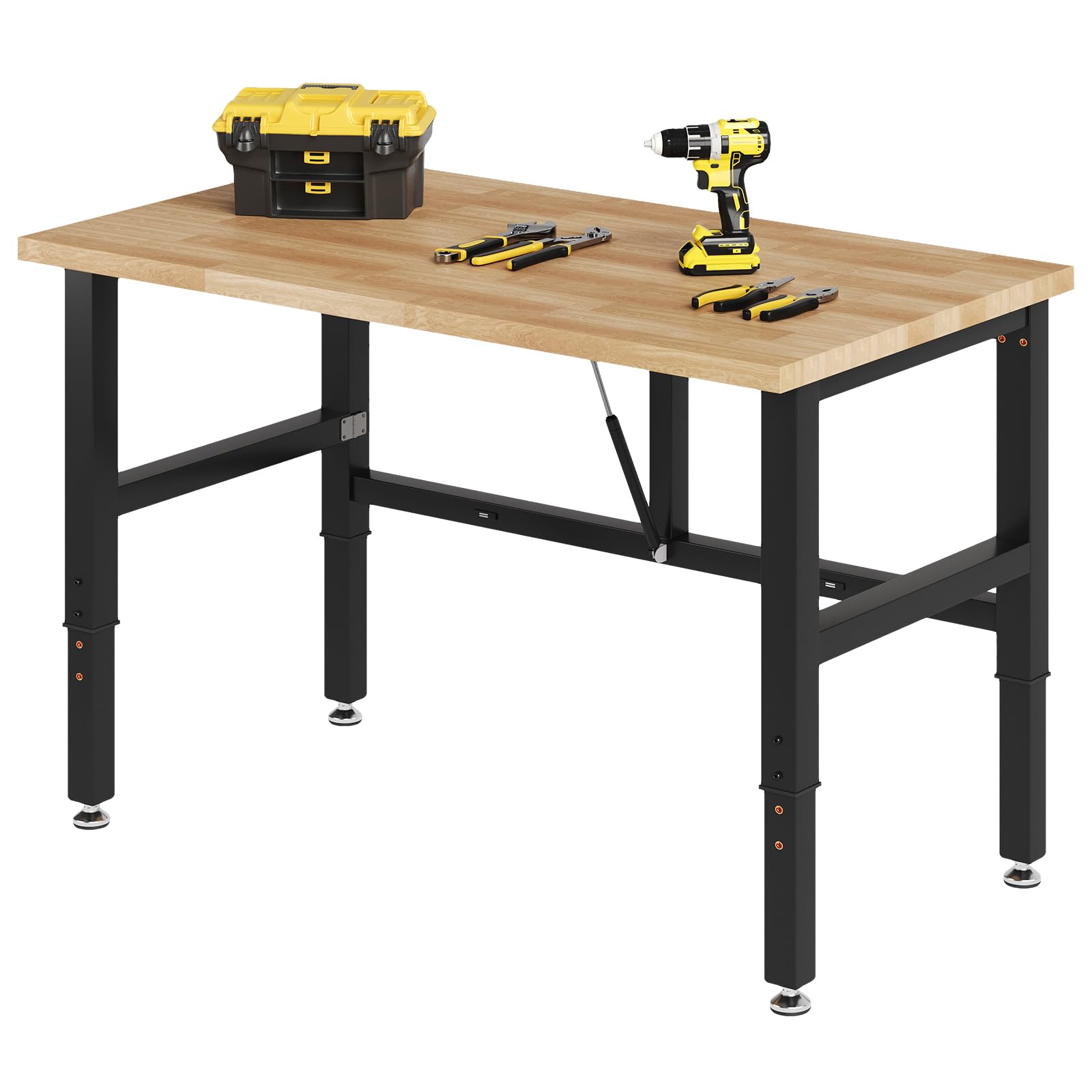 SPECRAFT Folding Workbench, Adjustable Foldable Workbench, 34.7