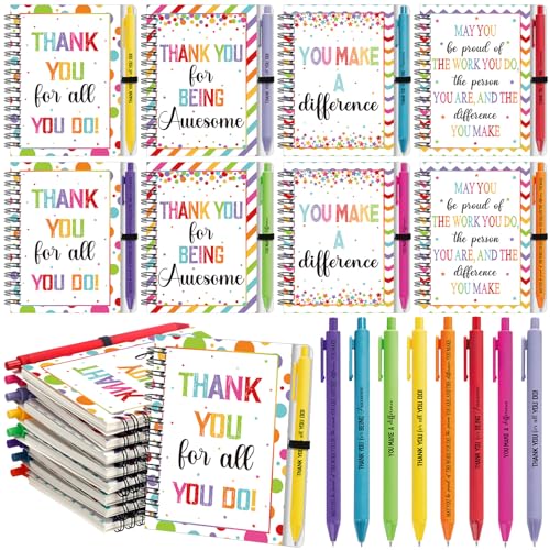 Cuadernos de puntos con bolígrafos AmazingSpark para notas de oficina y regalos