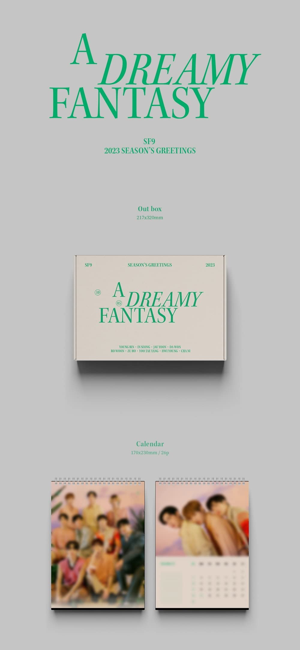 SF9 2023 SEASON’S GREETINGS A DREAMY FANTASY