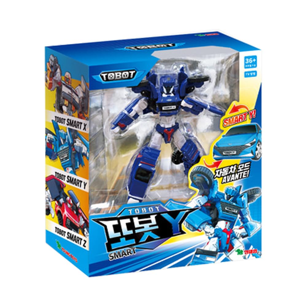 韓国トイ　トボット　トランスフォーマー　Tobot Y Tobot Y All New Transforming Robot Young Toys Action Figure