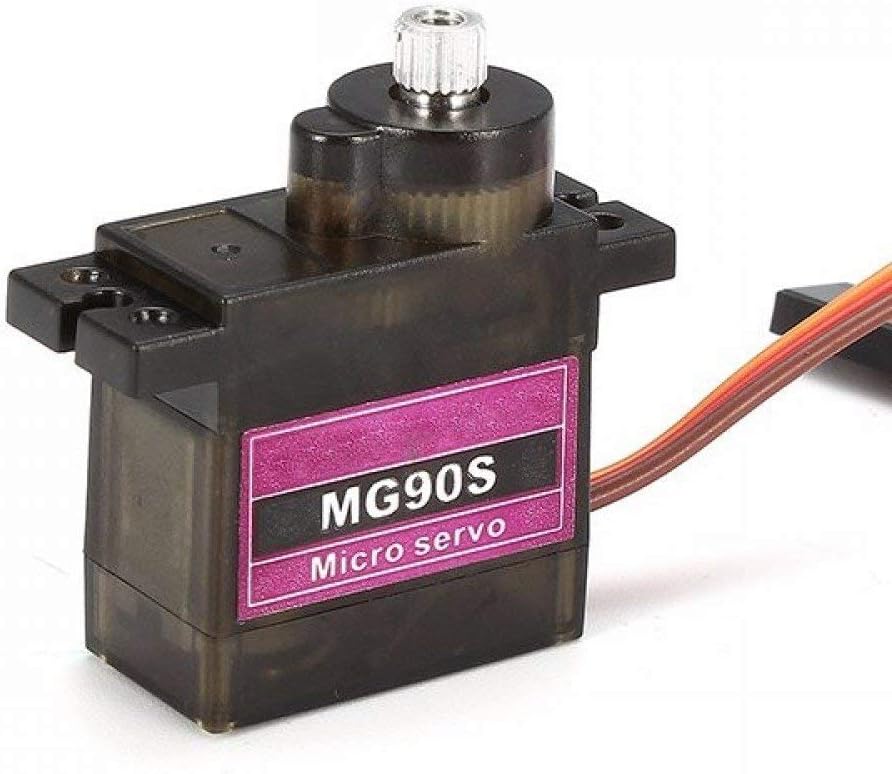 REES52 MG90S Gear Micro Servo for RC Helicopter Plane Boat Car - MG90 servo motor (MG90) - mg90s Metal Gear Servo (mg90s micro servo)