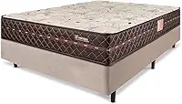 Cama Box Colchão Casal Firme Espuma D33 Antialérgico Certificado 138x188x54cm - BF Colchões