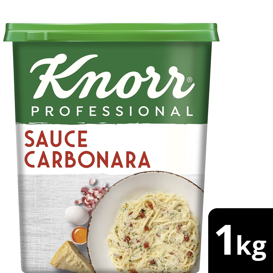 Knorr Sahne Sauce Carbonara 1 kg, 1er Pack (1 x 1 kg)
