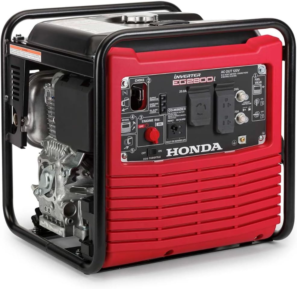 Honda EG2800i 2800W Inverter Generator with CO-MINDER