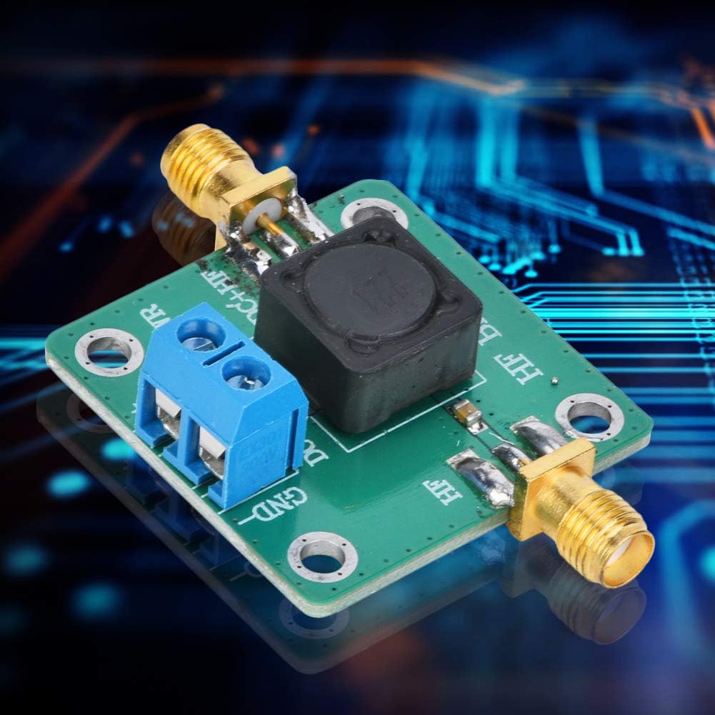 Fafeicy RF Microwave HF Bias Tee DC Bias 50K to 60MHz Active Antenna Power Supply, Fafeicym3a7nuksh6