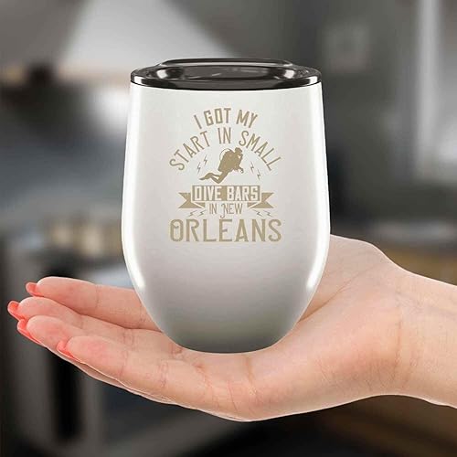 Miniatura 4 de Great House-warming Gift For Bar-loving Friends - Reminisce About Orleans Dive Bar Fan Gift On 11oz Ceramic Mug 12oz Wine Tumbler Cup