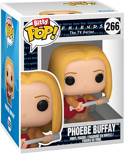Miniatura 4 de Funko Bitty POP! Friends - Phoebe, 4 unidades y una figura misteriosa sorpresa - 0.9 pulgadas (0.9 in) coleccionable - Estante de exhibición