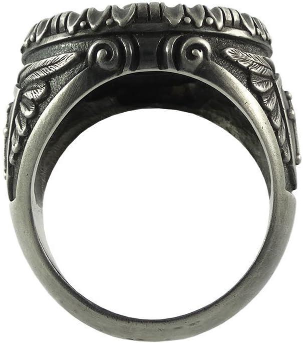 St. Michael Archangel Ring for Men – Sterling Silver 925 Handmade Catholic Jewelry Christian Saint Michael Men's Ring