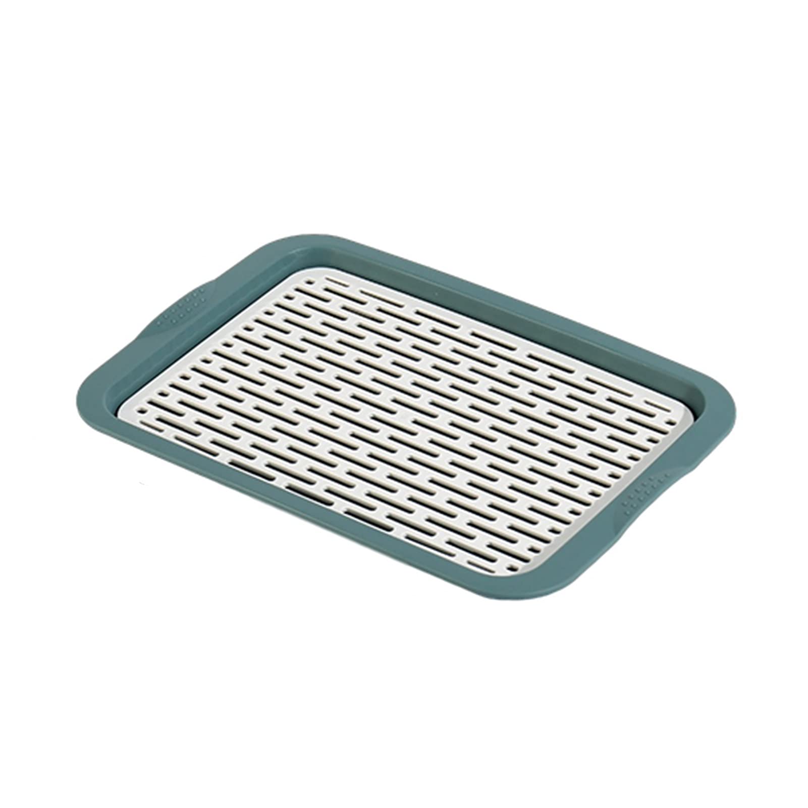 Plateau de rangement de bureau et plat rectangulaire de service de ferme