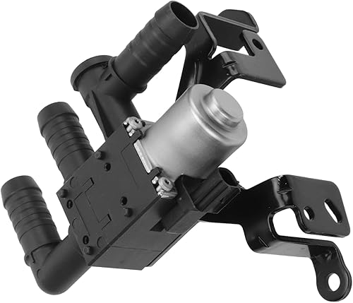 Válvula de control del calentador de coche, metal negro de la válvula del calentador del sistema de enfriamiento CT43-18C310-AB para el vehículo