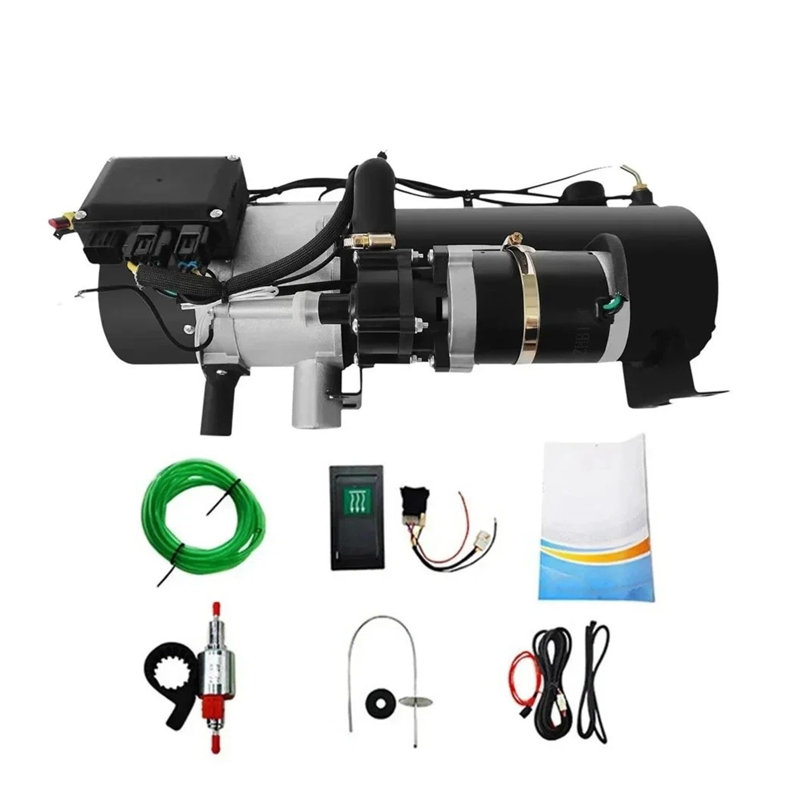 Pompa Dell'acqua Refrigerante Preriscaldatore Per Automobili Riscaldatore Diesel Riscaldamento Ad Acqua Riscaldatore Auto Parcheggio Camera Combustione Oleodotto(12V)