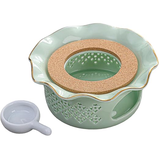HEAVENGLOW Teapot Warmer Buffet Server Warmer for Glass Teap