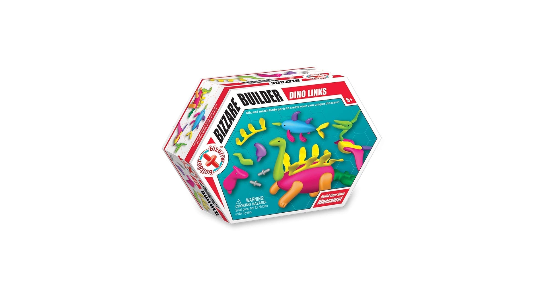 Amazon.com: Bizarre Builder Dino Links - Mix and Match to