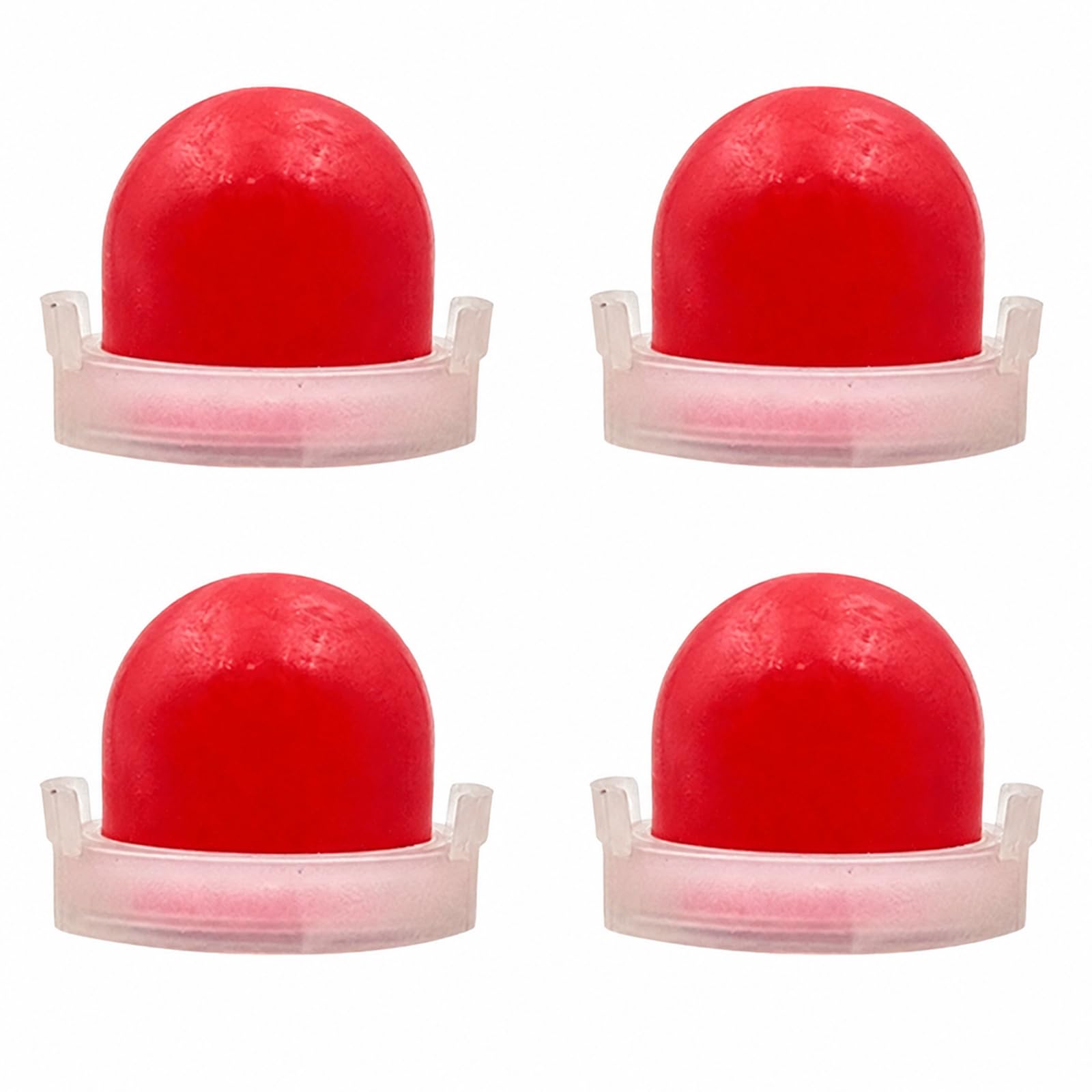 Tinminx Fuel Primer Bulb Kit 4Pcs Red for Briggs & Stratton 494408 694394