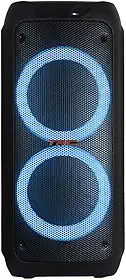 TRC 5590 - Caixa de Som Amplificada Portátil com Bluetooth; Controle Remoto; Entrada USB; Iluminação em LED; Disco Ligthing; Microfone com Fio e TWS; – 1000W RMS; Black