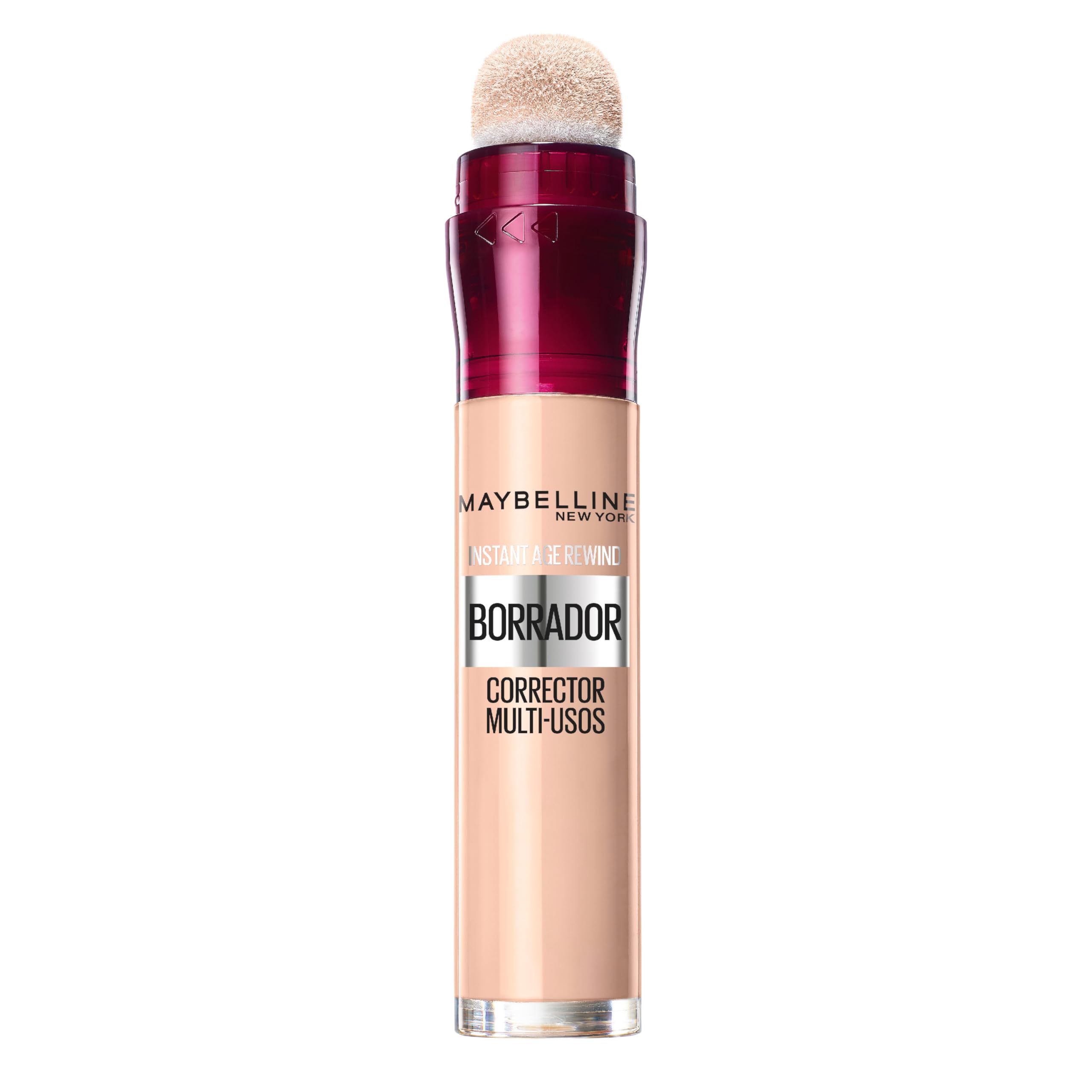 Maybelline New York Mehrzweck-Korrekturradierer mit modularer Abdeckung, Farbton 121 Light, 6 ml, 1 Stück