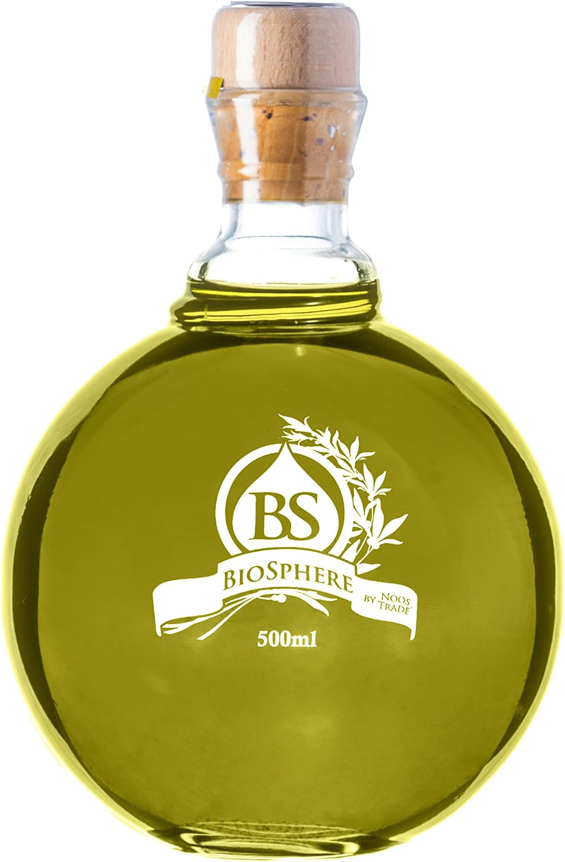 Biosphere Organic Gourmet Extra Virgin Olive Oil, Premium Quality - Early Harvest - Monovarietal-Koroneiki,Cold Pressed - Greece-500ML