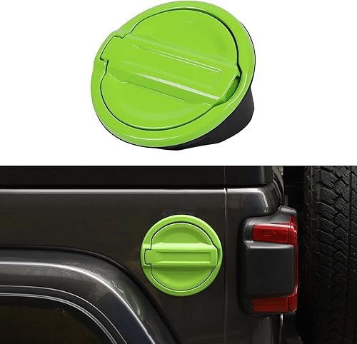 Funda para tapa de tanque de gasolina para llenado de combustible JL para Jeep Wrangler JL 2018-2025 y Unlimited Sport Rubicon Sahara de 24 puertas,