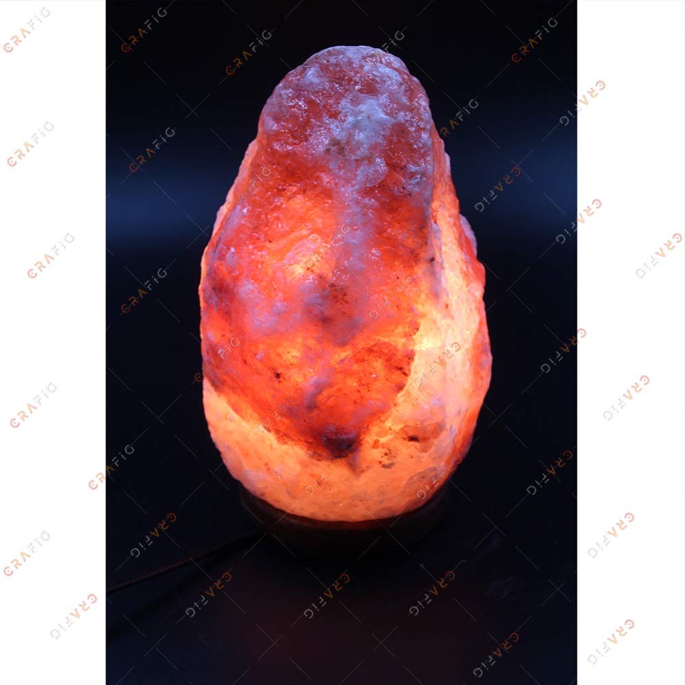 Himalayan Salt Lamp 5-7” (3-5 lb)- All Natural and Handcrafted (Shipping Included in The Price)